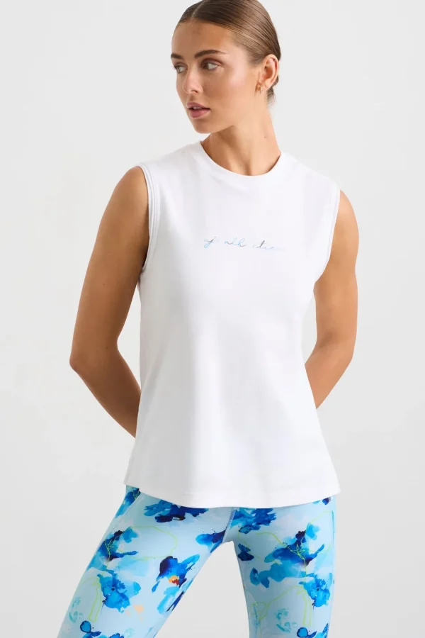 Cursive Logo Tank 101