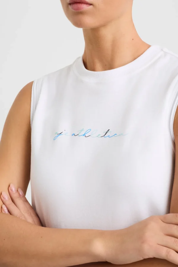 Cursive Logo Tank 101