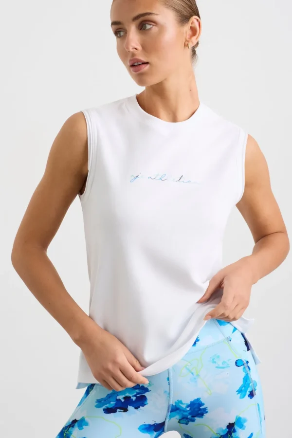 Cursive Logo Tank 101