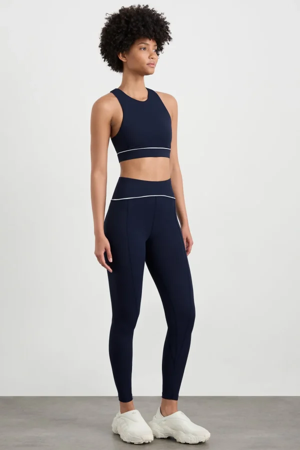 Curved Waist Full Length Legging 251