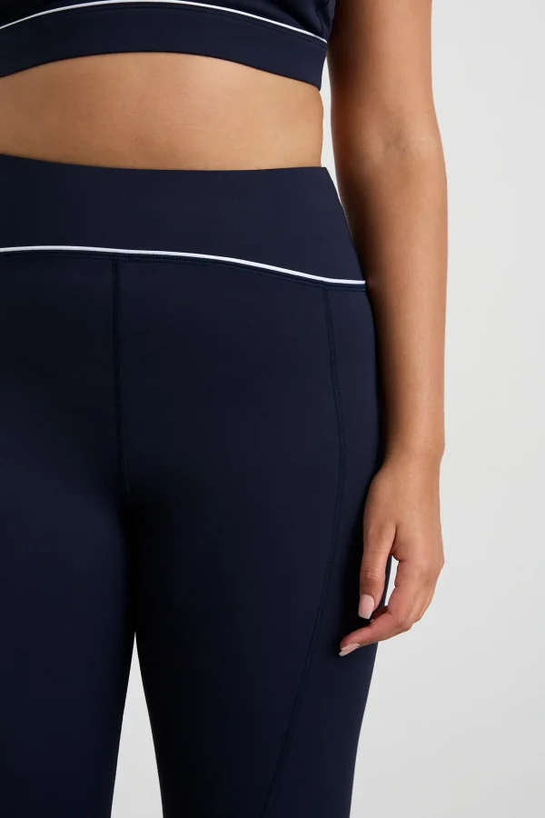 Curved Waist Full Length Legging 251