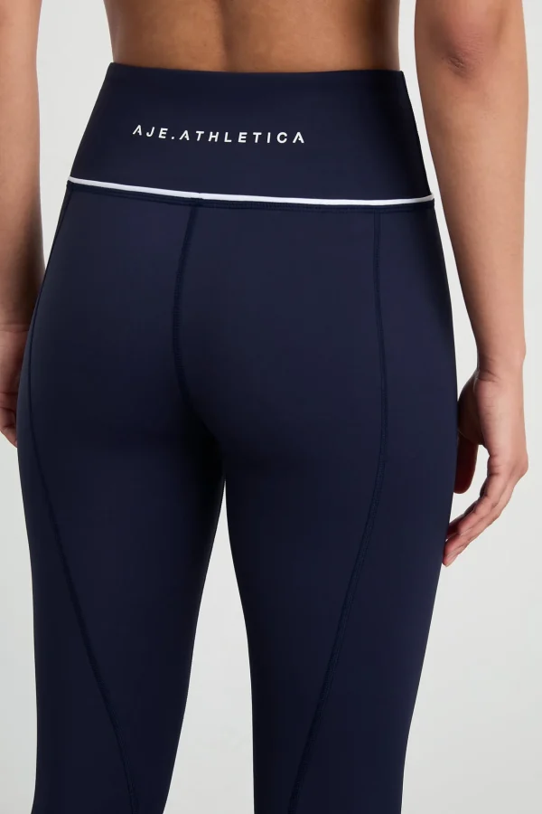 Curved Waist Full Length Legging 251