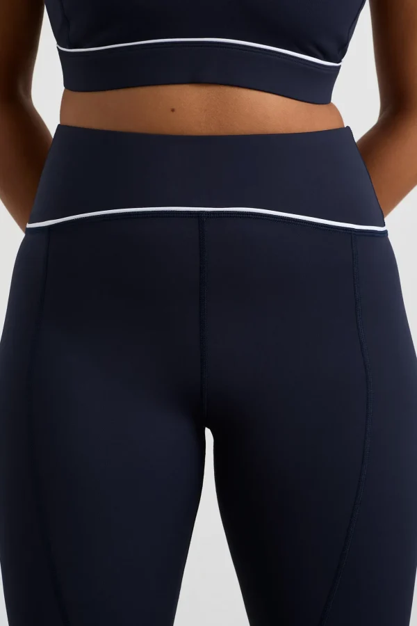 Curved Waist Full Length Legging 251