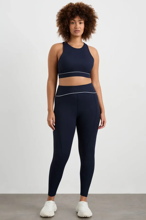Curved Waist Full Length Legging 251