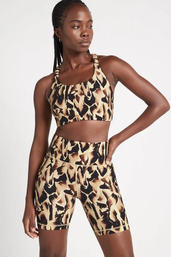Cut Out Cross Back Sports Bra 314