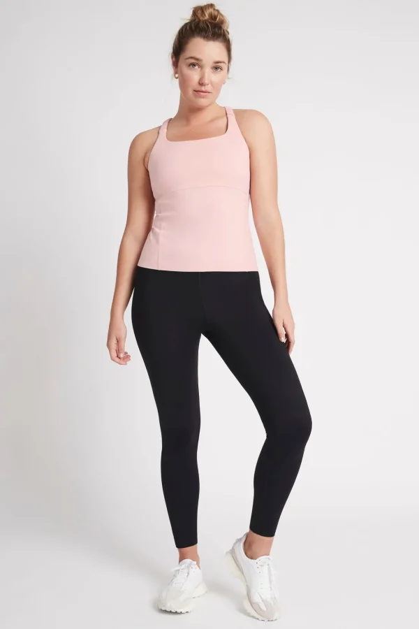 Cut Out Cross Back Tank Top 125