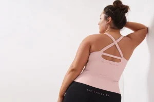 Cut Out Cross Back Tank Top 125