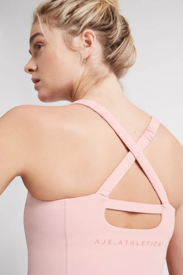 Cut Out Cross Back Tank Top 125