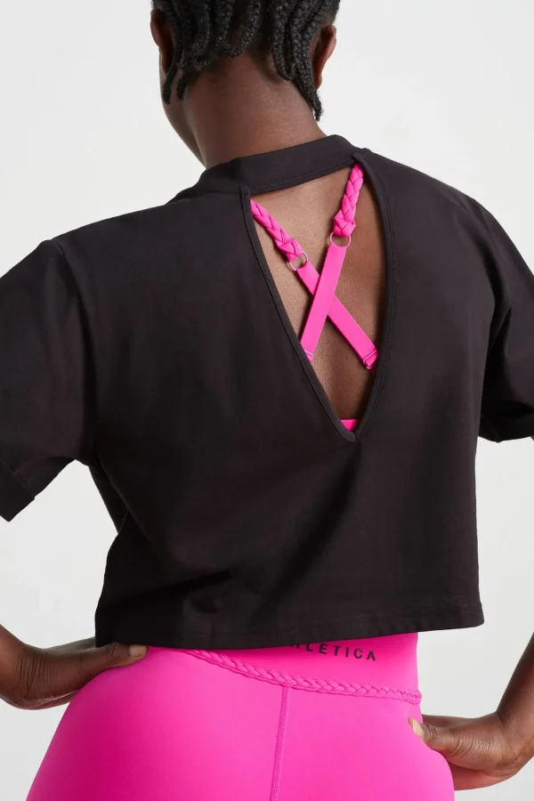 Cutout Crop Tee 105