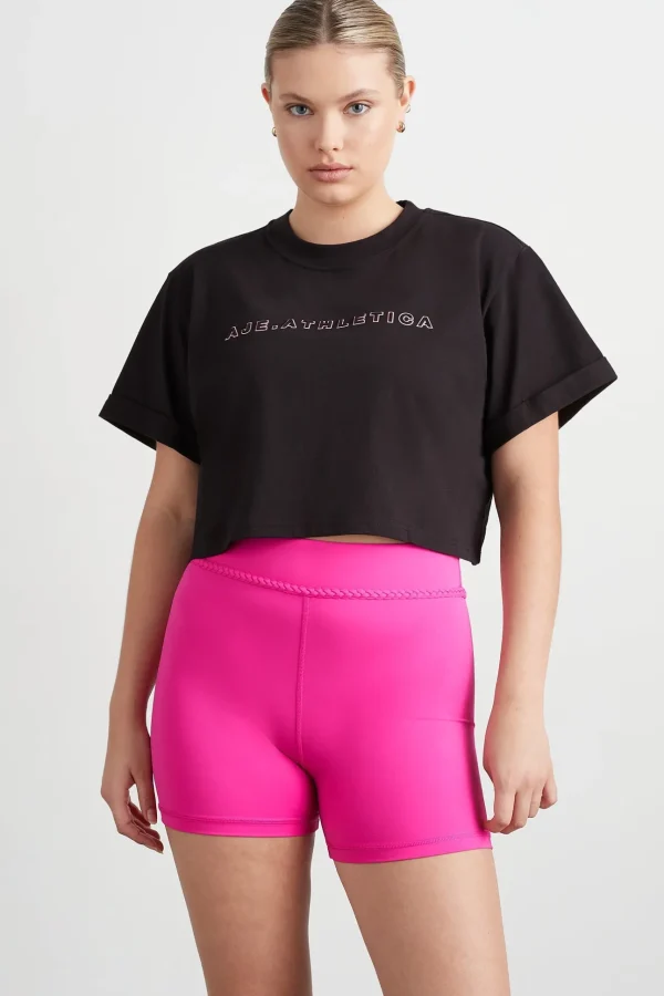 Cutout Crop Tee 105