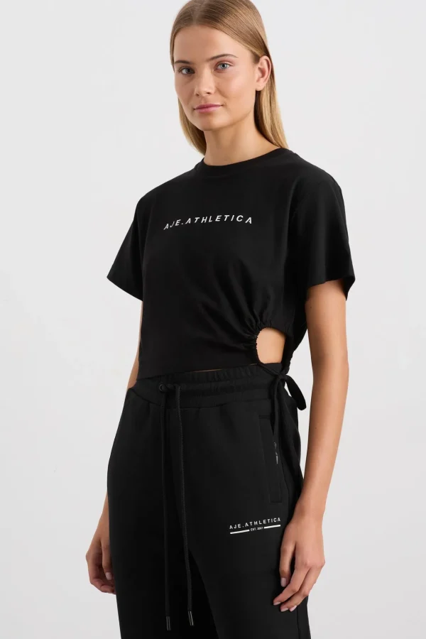 Drawcord Cut Out Crop 161