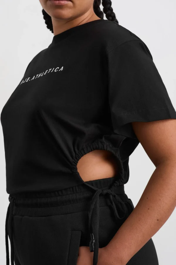 Drawcord Cut Out Crop 161