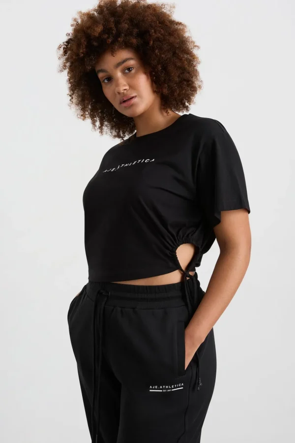 Drawcord Cut Out Crop 161