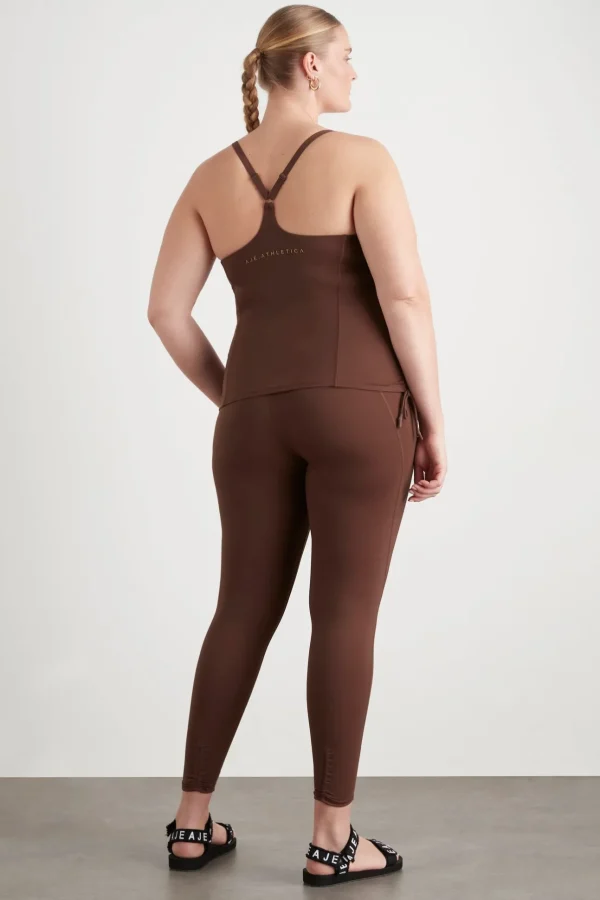 Drawcord Racerback Tank 128