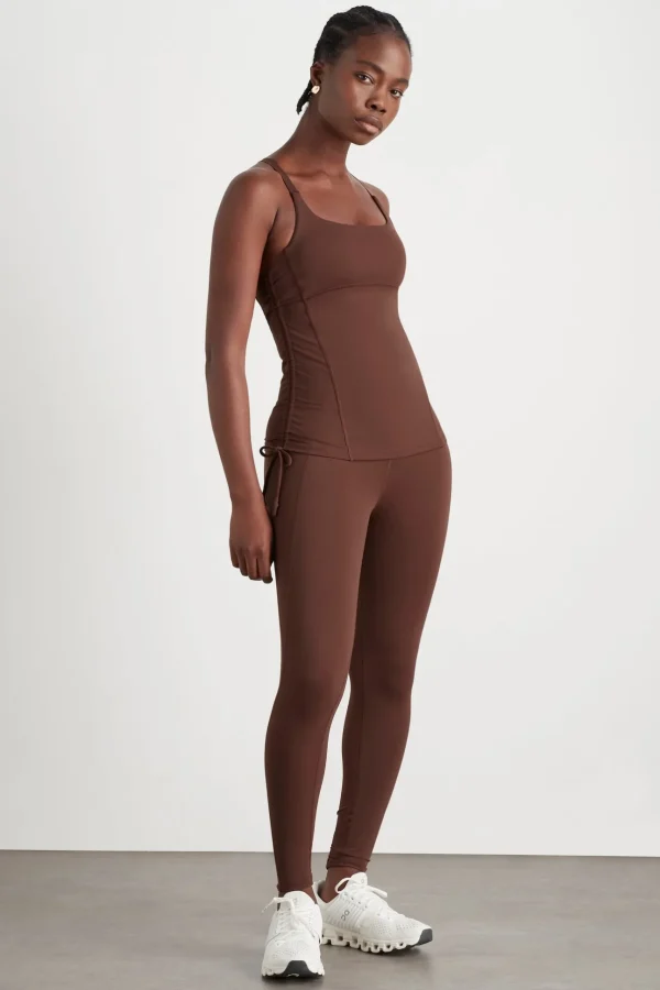 Drawcord Racerback Tank 128