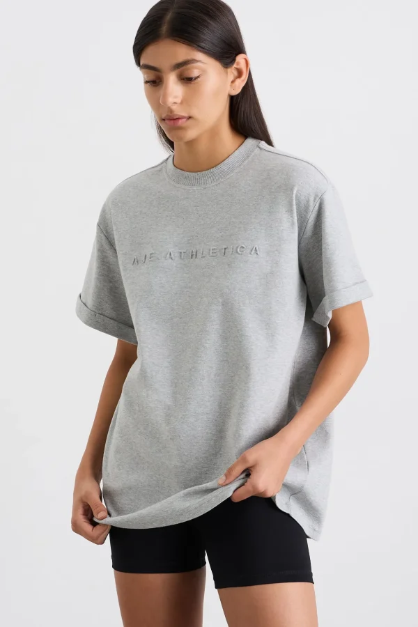 Embossed Boyfriend Tee 102