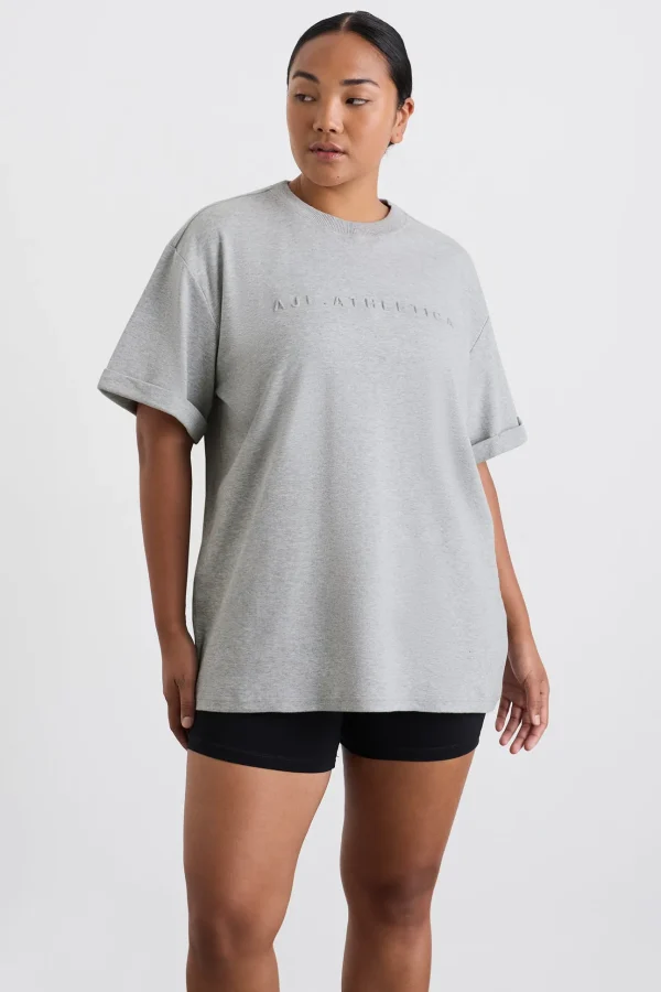 Embossed Boyfriend Tee 102