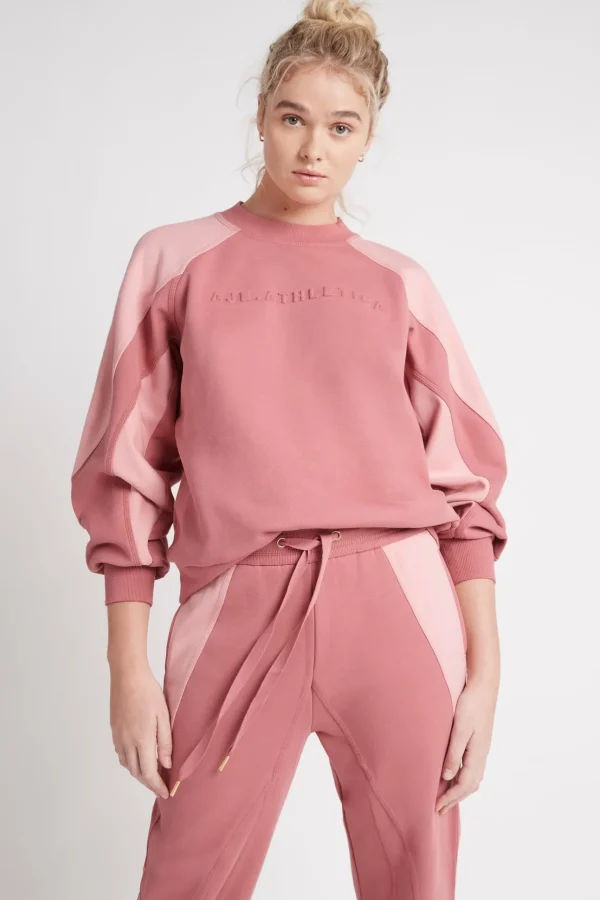Embossed Signature Logo Crew Jumper 410