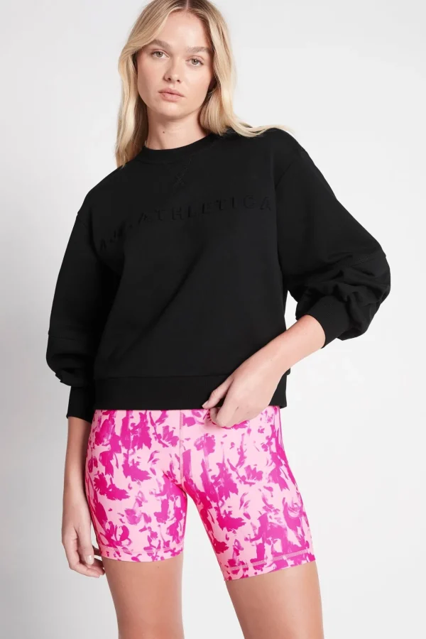 Embossed Signature Logo Crew Jumper 414