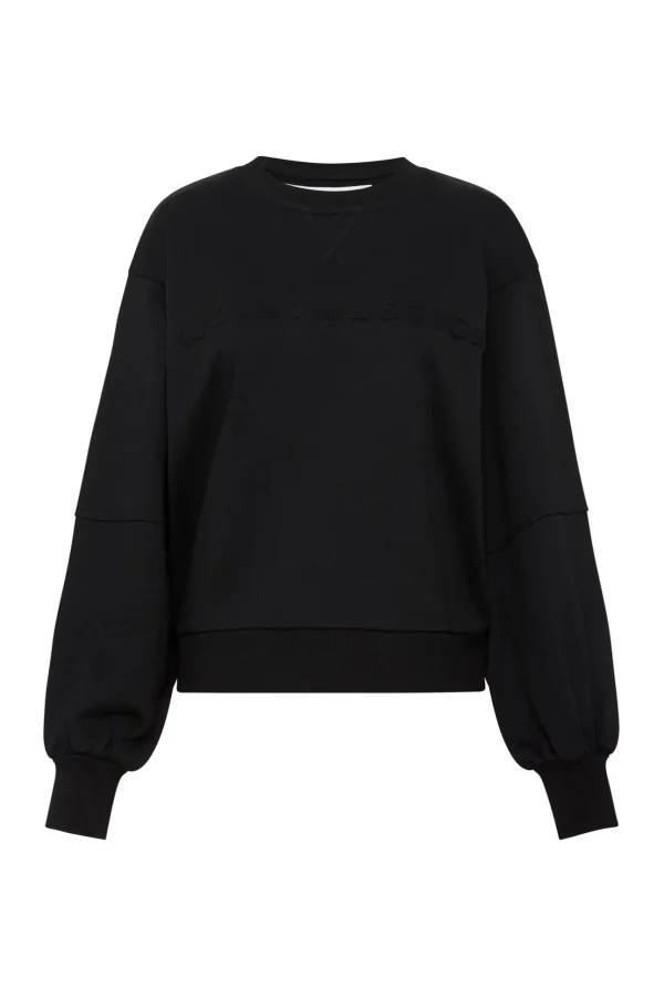 Embossed Signature Logo Crew Jumper 414