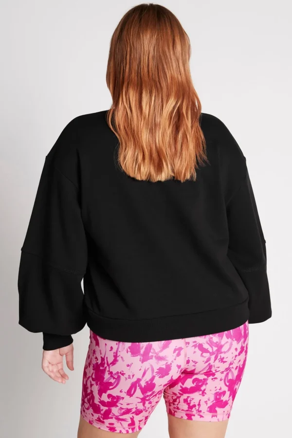 Embossed Signature Logo Crew Jumper 414