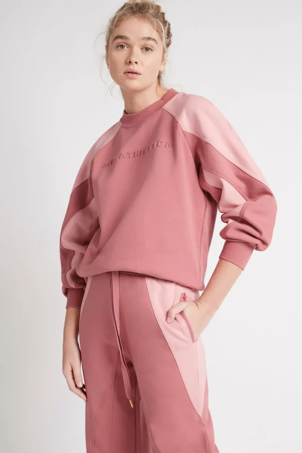 Embossed Signature Logo Crew Jumper 410
