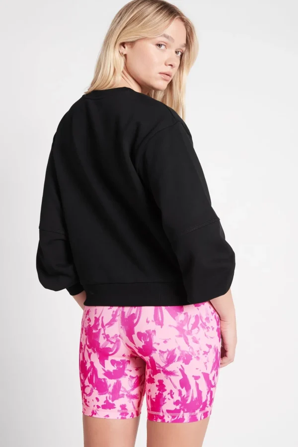 Embossed Signature Logo Crew Jumper 414