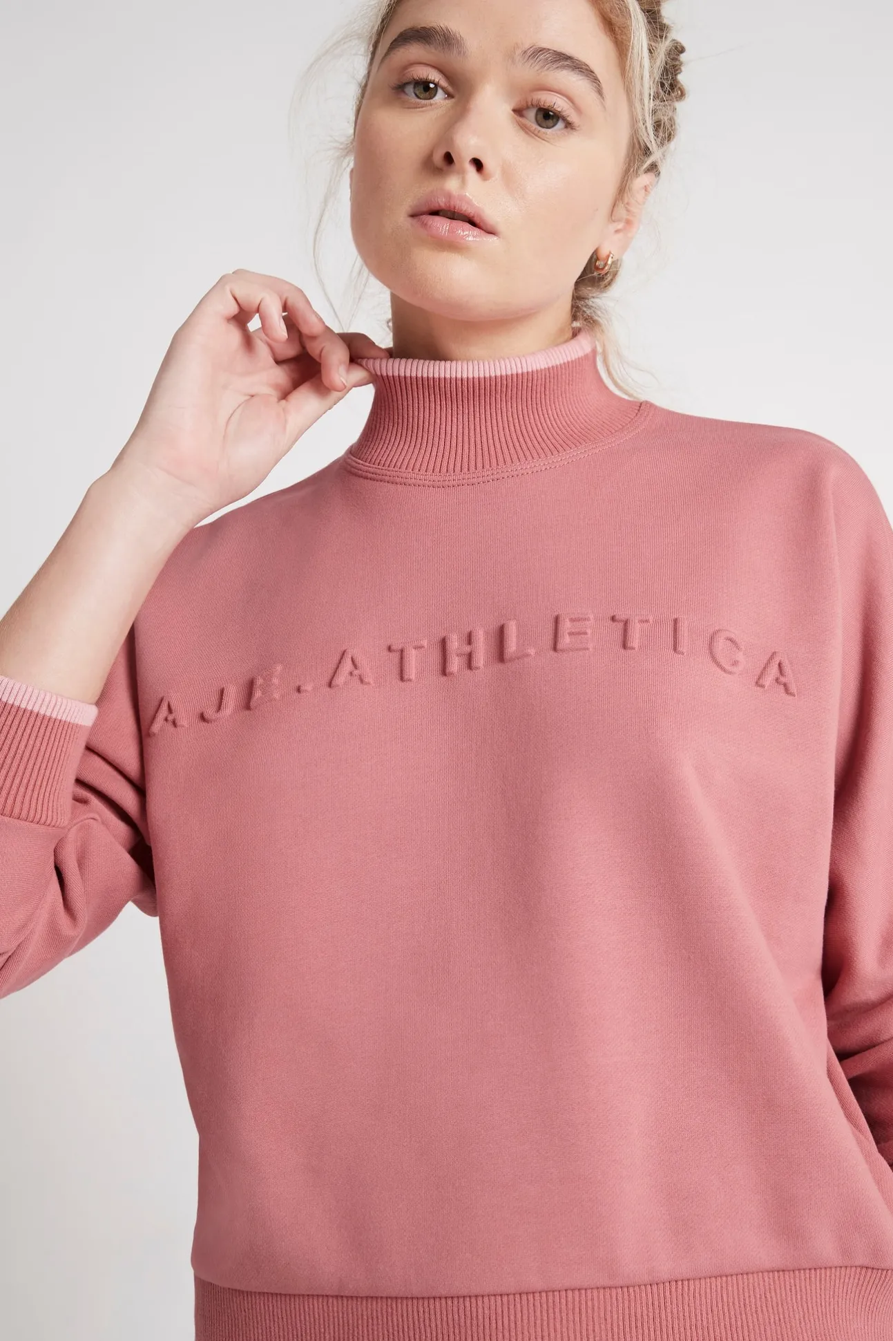 embossed_signature_logo_f_2.webp Embossed Signature Logo Funnel Neck Jumper 412
