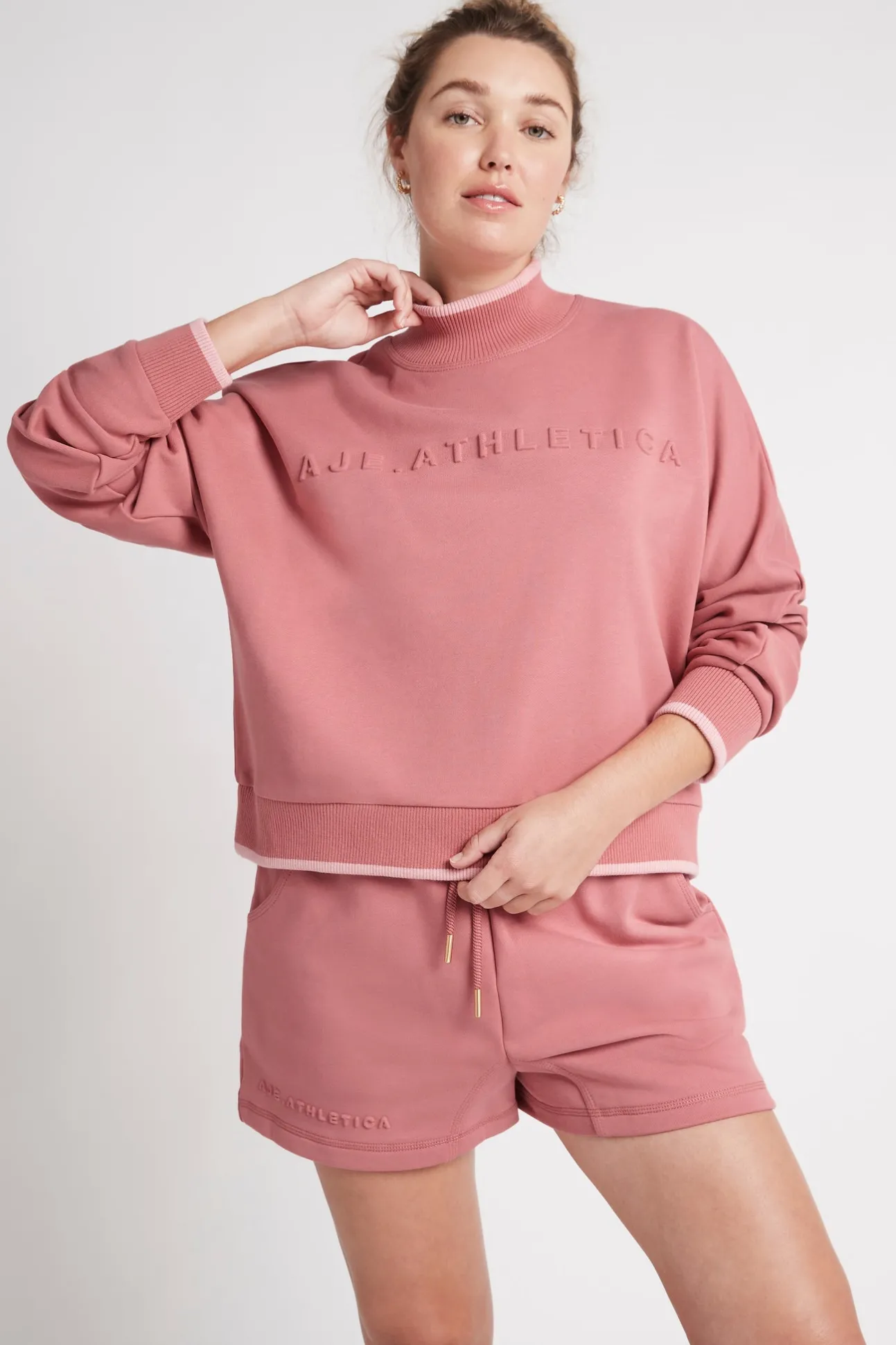 embossed_signature_logo_f_6.webp Embossed Signature Logo Funnel Neck Jumper 412
