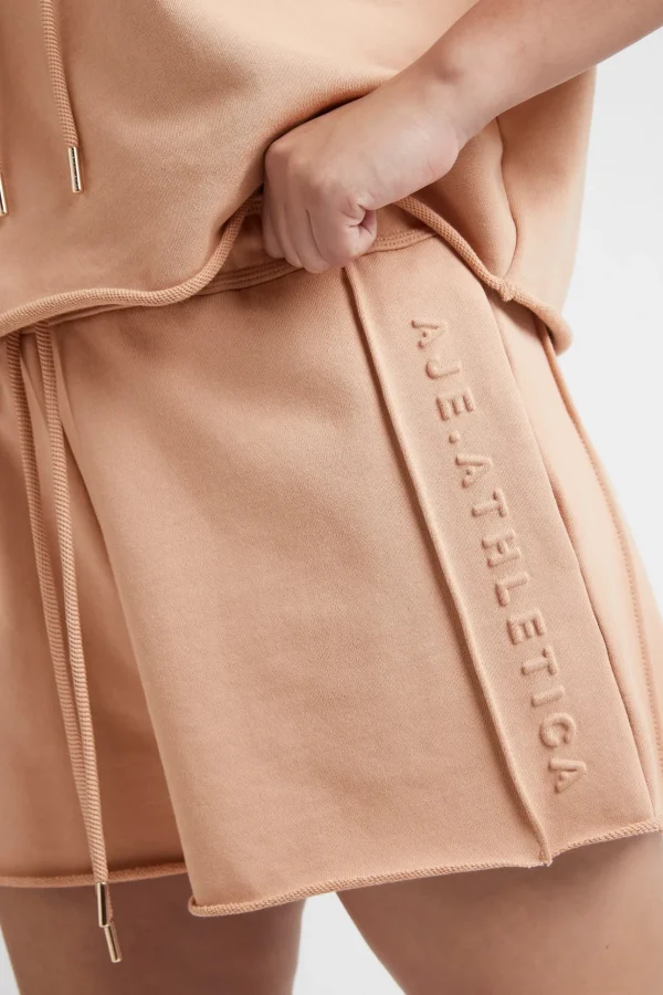 Embossed Signature Logo Sweat Shorts 603