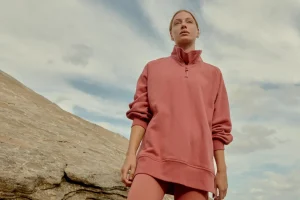 Funnel Neck Fleece Jumper 004