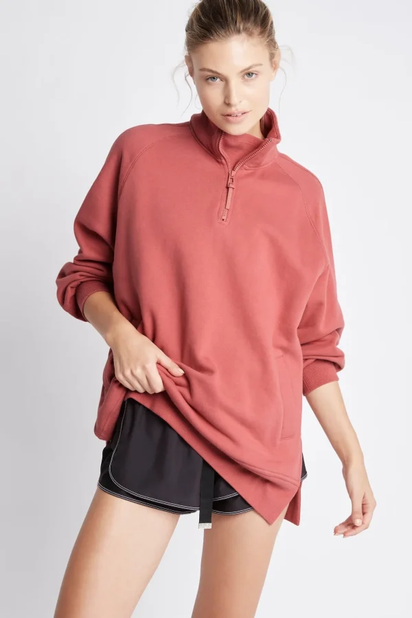 Funnel Neck Fleece Jumper 004