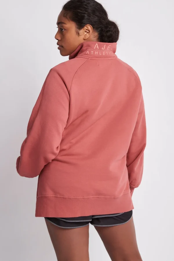 Funnel Neck Fleece Jumper 004
