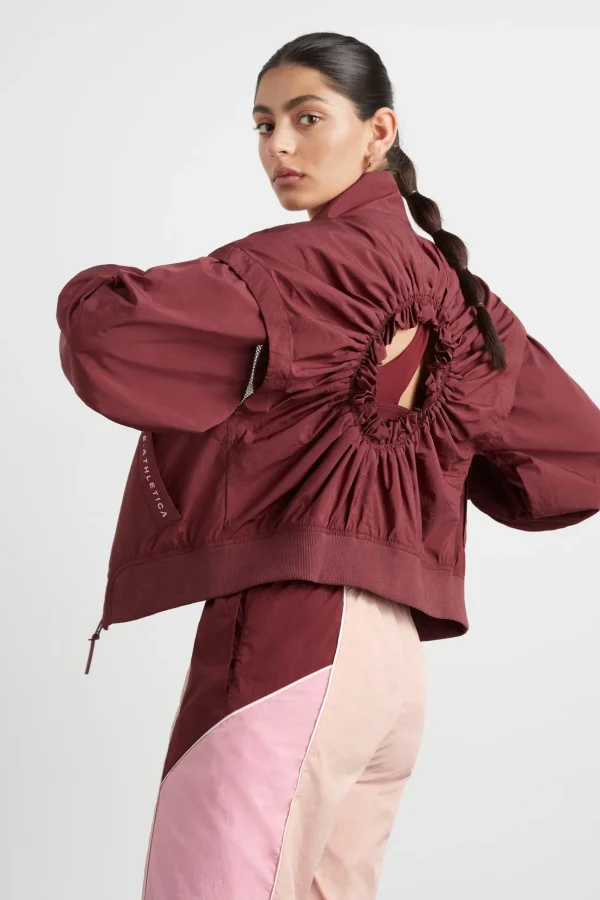 Gathered Cut Out Jacket 737