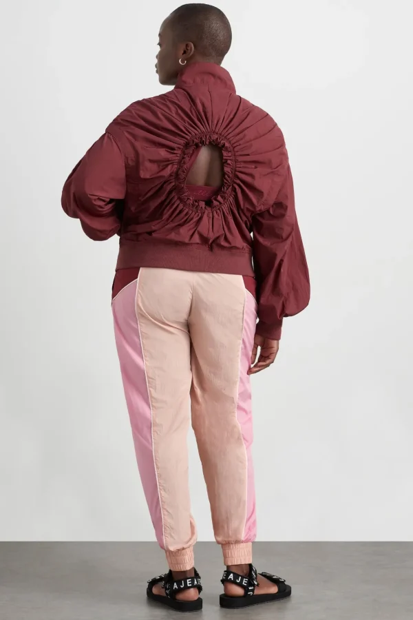 Gathered Cut Out Jacket 737