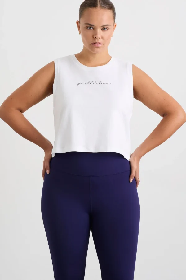 Gathered Keyhole Crop Tank 145