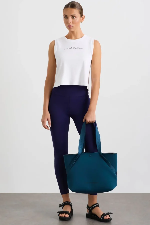 Gathered Keyhole Crop Tank 145