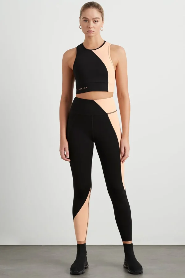 High Rise Colour Block 7/8 Legging 226