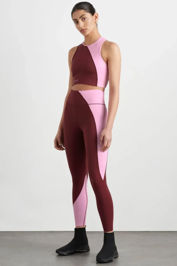 High Rise Colour Block 7/8 Legging 226