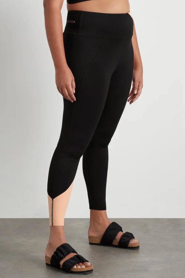 High Rise Colour Block 7/8 Legging 226