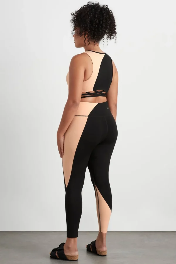 High Rise Colour Block 7/8 Legging 226
