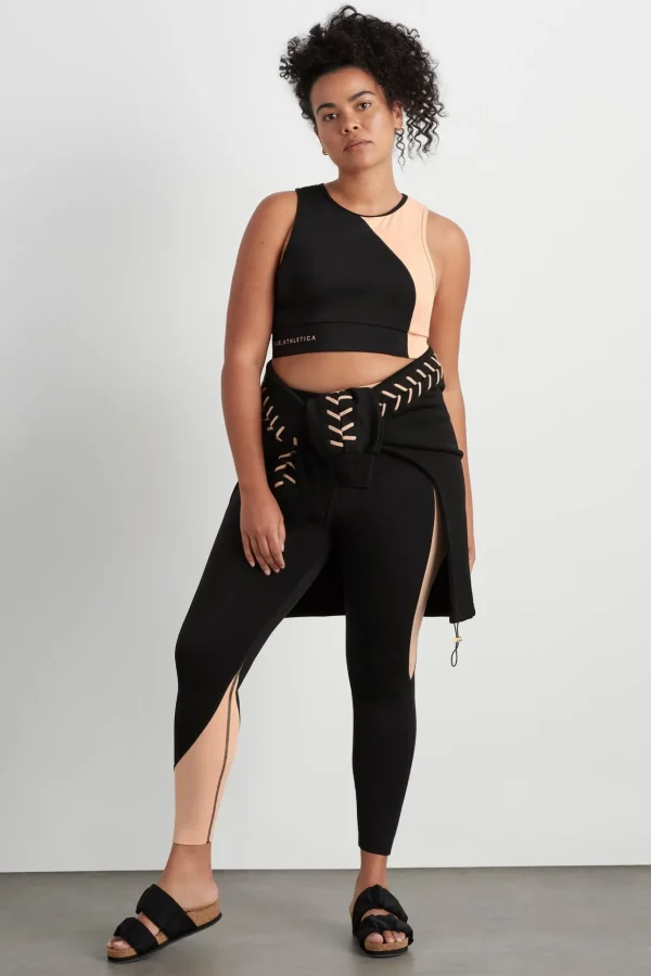 High Rise Colour Block 7/8 Legging 226