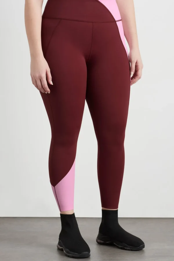 High Rise Colour Block 7/8 Legging 226