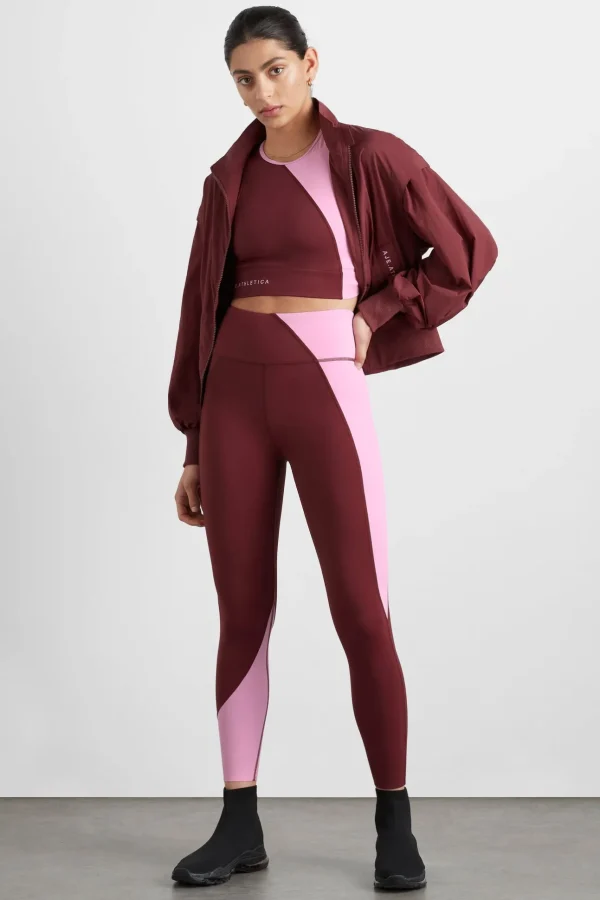 High Rise Colour Block 7/8 Legging 226