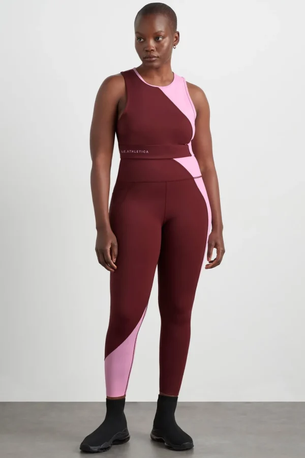 High Rise Colour Block 7/8 Legging 226