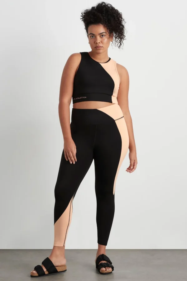 High Rise Colour Block 7/8 Legging 226