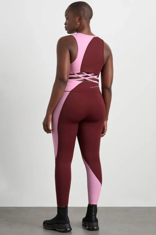 High Rise Colour Block 7/8 Legging 226
