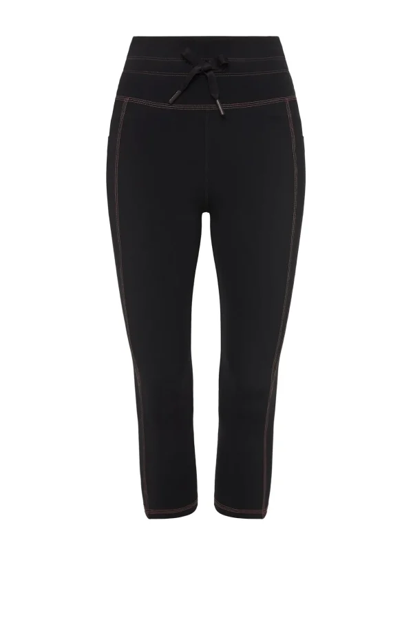 High Rise Contrast 3/4 Leggings 207