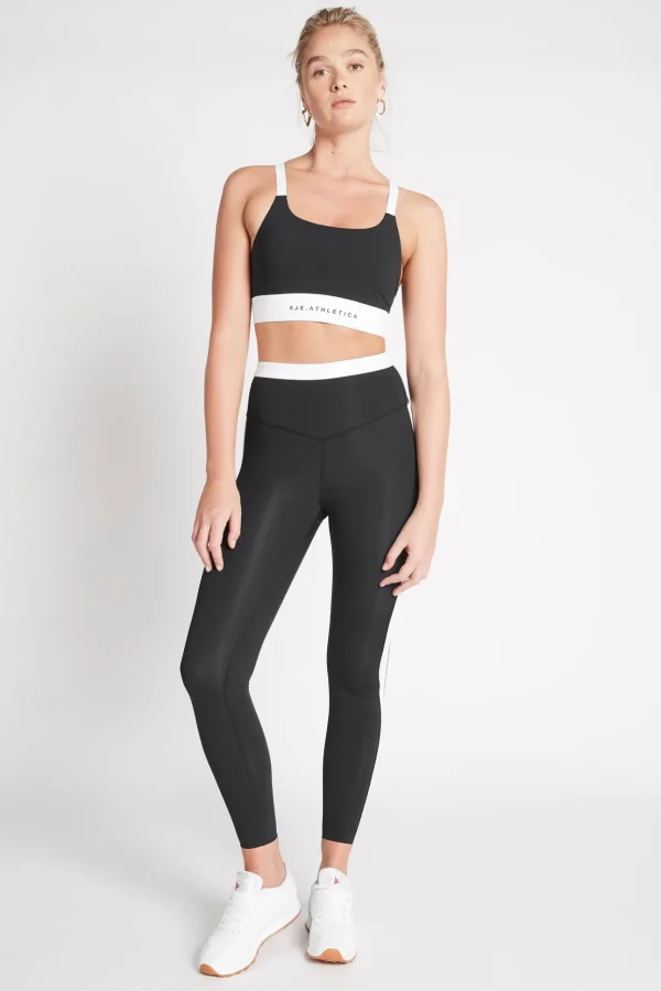 High Rise Contrast Full Length Legging 212