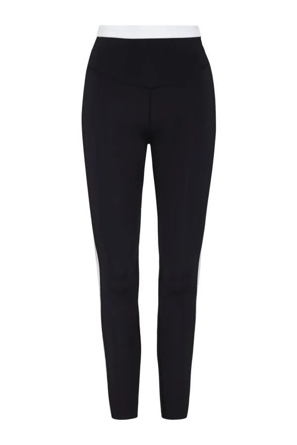 High Rise Contrast Full Length Legging 212